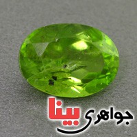 نگین انگشتر زبرجد شفاف و خوشرنگ _کد:17407