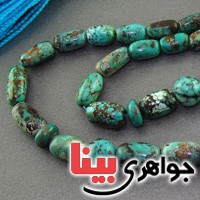 تسبیح فیروزه نیشابوری ۳۳ دانه ای بسیار عالی فاخر _کد:2574