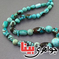 تسبیح فیروزه نیشابوری ۳۳ دانه ای بسیار عالی فاخر _کد:2575
