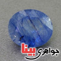 نگین انگشتر یاقوت کبود خوشرنگ و زیبا _کد:17432