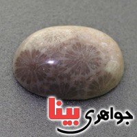 نگین انگشتر مرجان دریایی درشت خوش نقش _کد:17465