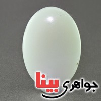 نگین انگشتر عقیق سفید درشت زیبا _کد:17488