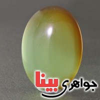 نگین انگشتر عقیق سبز درشت کهکشانی بسیار زیبا _کد:17497