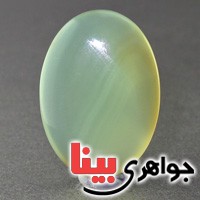 نگین انگشتر عقیق سبز درشت خوش طرح بسیار زیبا _کد:17501