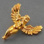 مینیاتوری طلایی طرح فرشته _کد:17538