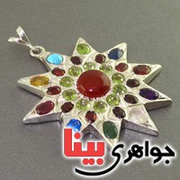 گردنبند چند جواهر درشت بسیار عالی صادراتی _کد:2591