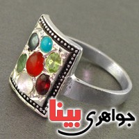 انگشتر چند جواهر بسیار عالی همراه با حرز