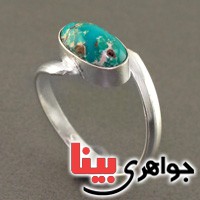 انگشتر فیروزه نیشابوری شجری  مدل نوشا _کد:17548