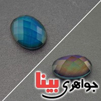 نگین انگشتر حرارتی درشت تراش دار خاص و زیبا