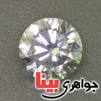 نگین انگشتر الماس روسی ( موزانایت ) سفید درخشان و زیبا _کد:2595