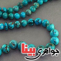 تسبیح فیروزه نیشابوری شجری 101 دانه ای بسیار عالی و فاخر _کد:2596