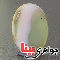 نگین انگشتر عقیق سلیمانی سه رنگ درشت بسیار زیبا _کد:17580