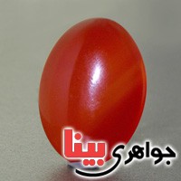 نگین انگشتر عقیق قرمز درشت خوشرنگ _کد:17599