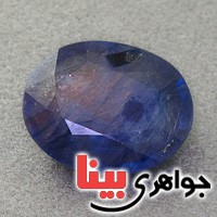 نگین انگشتر یاقوت کبود درشت شفاف عالی _کد:17604