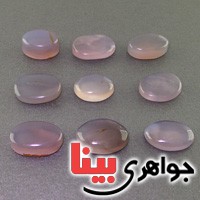نگین انگشتر عقیق یمنی کبود 9 تایی عالی و خوشرنگ _کد:17615