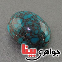 نگین انگشتر فیروزه شجری درشت بسیار عالی _کد:17622