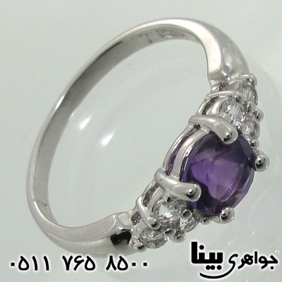 انگشتر یاقوت کبود چهار چنگ