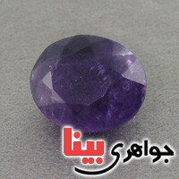نگین انگشتر آمتیست خاص پررنگ _کد:17637