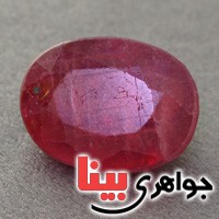 نگین انگشتر یاقوت سرخ درشت خوشرنگ آفریقایی _کد:2612