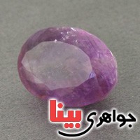 نگین انگشتر آمتیست درشت خوشرنگ _کد:17648