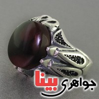 انگشتر عقیق یمنی مردانه خاص _کد:17676