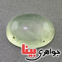 نگین انگشتر پرنیت مویی درشت بسیار زیبا _کد:17677