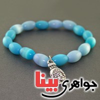 دستبند چشم گربه خوش رنگ _کد:17689