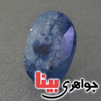 نگین انگشتر یاقوت کبود خوشرنگ درشت عالی _کد:17692