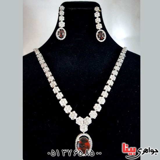 سرویس نقره استون میکس زنانه بسیار عالی همراه با شناسنامه بین المللی _کد:2626