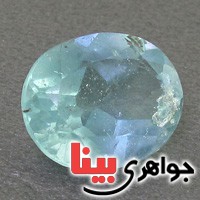 نگین انگشتر آکوآمارین عالی خوشرنگ _کد:17704