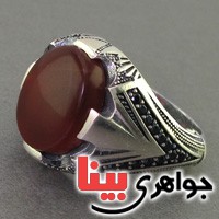 انگشتر عقیق یمنی مردانه عالی