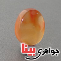 نگین انگشتر عقیق یمنی درشت خوشرنگ _کد:17760