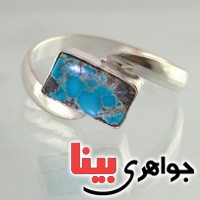 انگشتر فیروزه نیشابوری شجری خوشرنگ _کد:17764