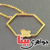 گردنبند طلا 18 عیار فوق العاده زیبا