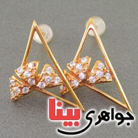گوشواره طلا 18 عیار بسیار زیبا