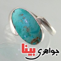 انگشتر فیروزه نیشابوری زنانه زیبا _کد:17773