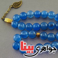 تسبیح جید یاقوتی 33 دانه ای درشت بسیار عالی _کد:17781