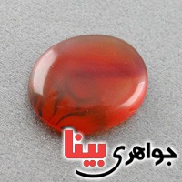 نگین انگشتر عقیق یمنی منظره ای بسیار خاص و زیبا _کد:17804