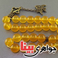 تسبیح جید هندی 33 دانه ای درشت بسیارعالی _کد:17811