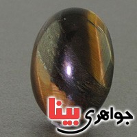 نگین انگشتر چشم ببر (تایگر) درشت عالی _کد:17838