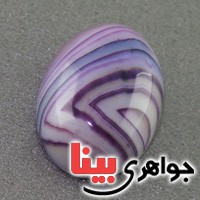 نگین انگشتر عقیق سلیمانی خوشرنگ درشت تک _کد:17847