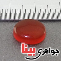 نگین انگشتر عقیق یمنی خوشرنگ عالی _کد:17873