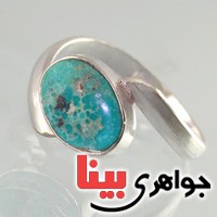 انگشتر فیروزه نیشابوری زنانه زیبا _کد:17874