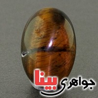 نگین انگشتر چشم ببر (تایگر) درشت عالی _کد:17886