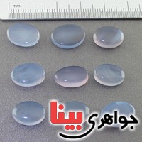 نگین انگشتر عقیق یمنی کبود سایز متوسط بسیار خوشرنگ _کد:17890