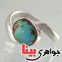 انگشتر فیروزه نیشابوری بسیار زیبا _کد:17903
