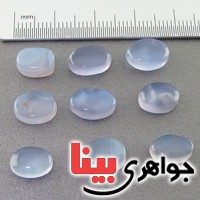 نگین انگشتر عقیق یمنی کبود سایز کوچک _کد:17915