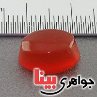 نگین انگشتر عقیق یمنی خوشرنگ و زیبا _کد:17933