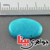 نگین انگشتر فیروزه درشت خوشرنگ عالی _کد:17954