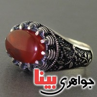 انگشتر عقیق یمنی مدل میکرو _کد:17990
